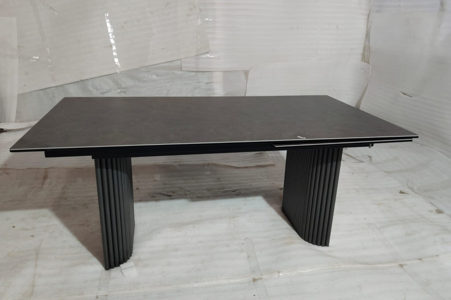 VA8691-GN(8) - DINING TABLE - BLR WH