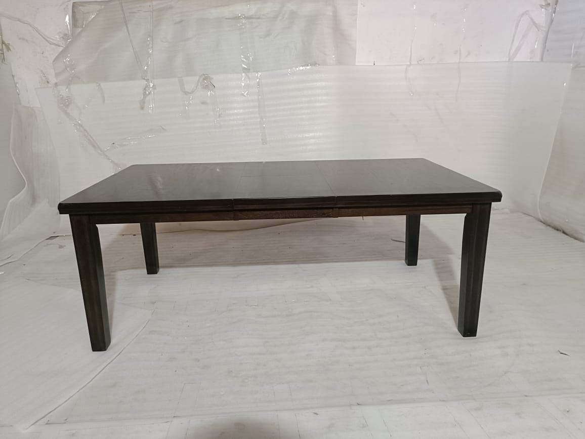 D596-35 - DINING TABLE - BLR WH