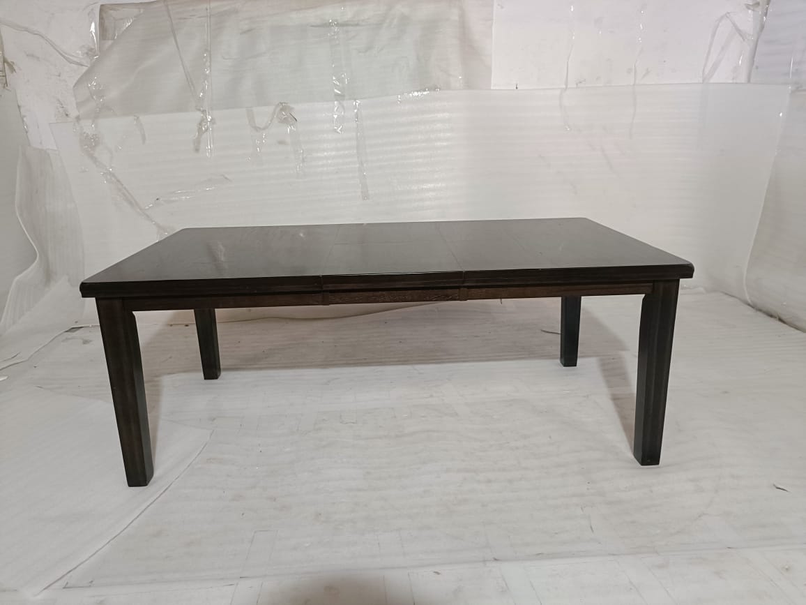 D596-35 - DINING TABLE - BLR WH