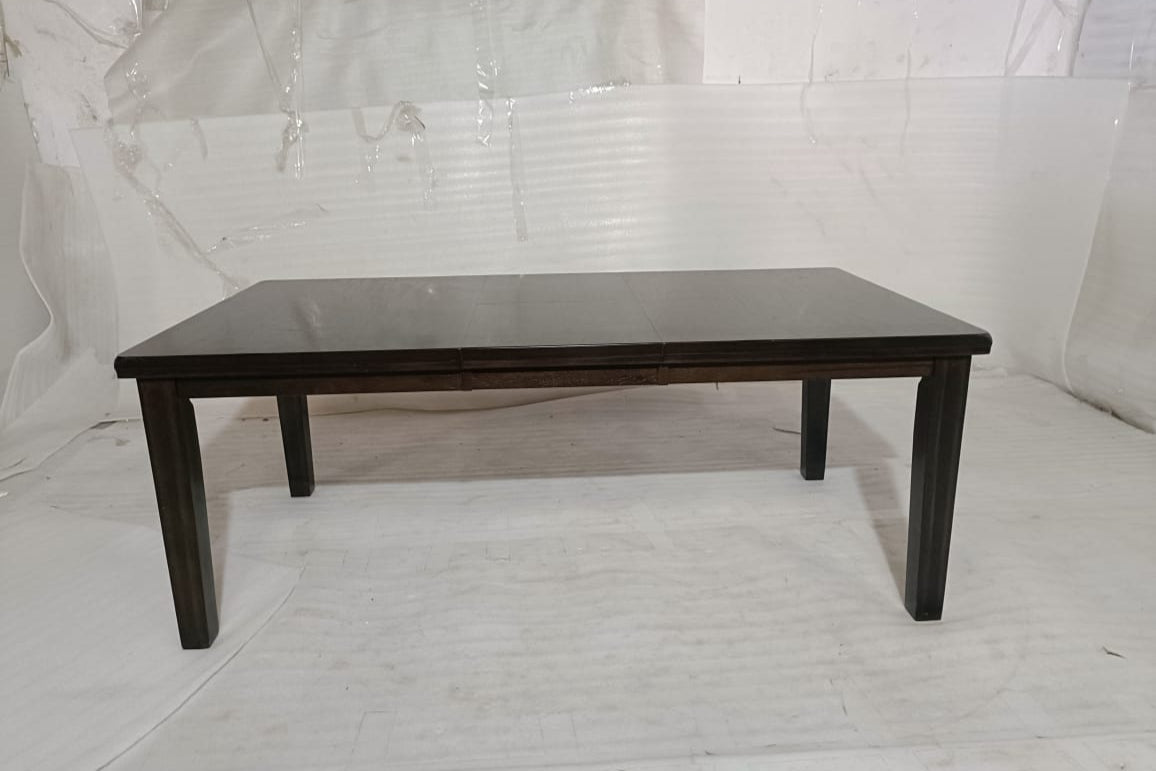 D596-35 - DINING TABLE - BLR WH
