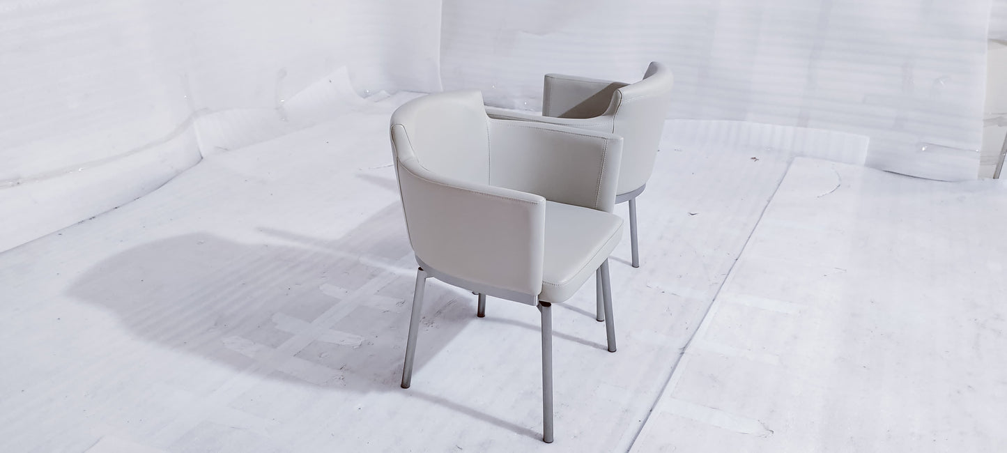 DC-406(5) - DINING CHAIR - BLR WH