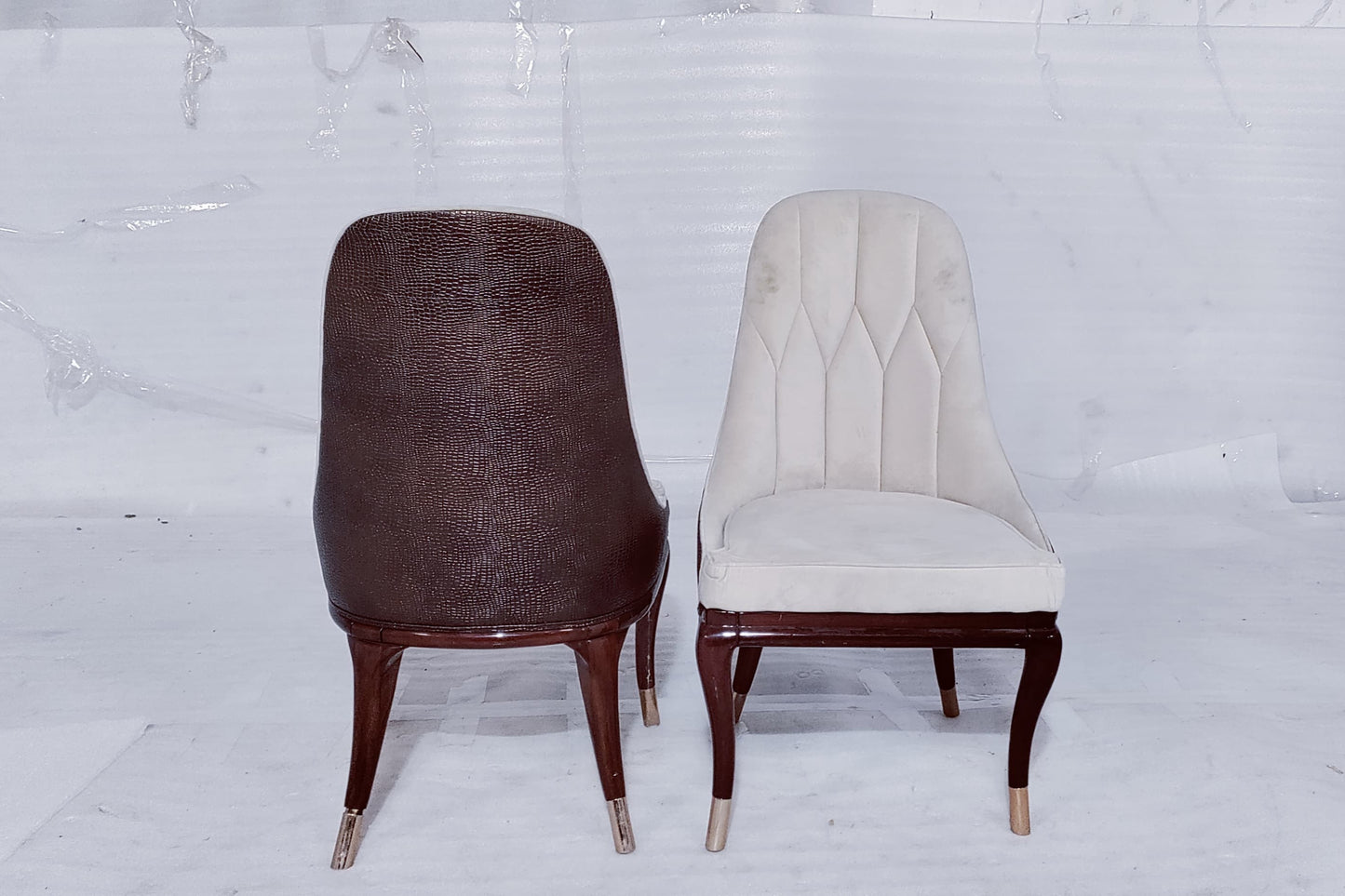 VISIONAIRE(2) - DINING CHAIR - BLR WH