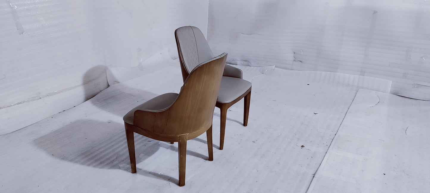 825(11) - DINING CHAIR - BLR WH