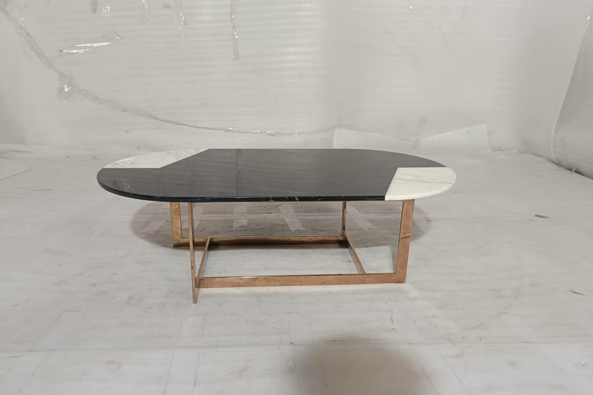 6038 - COFFEE TABLE - BLR WH