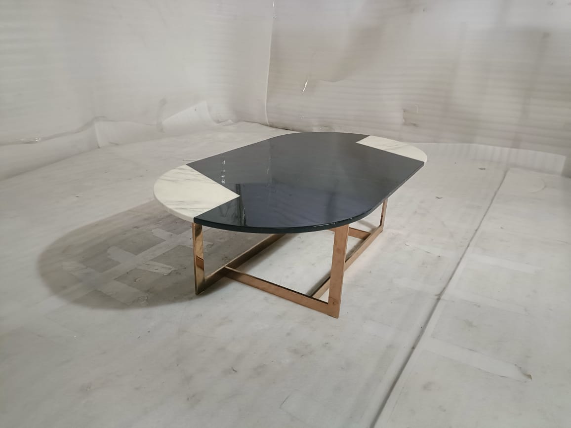 6038 - COFFEE TABLE - BLR WH