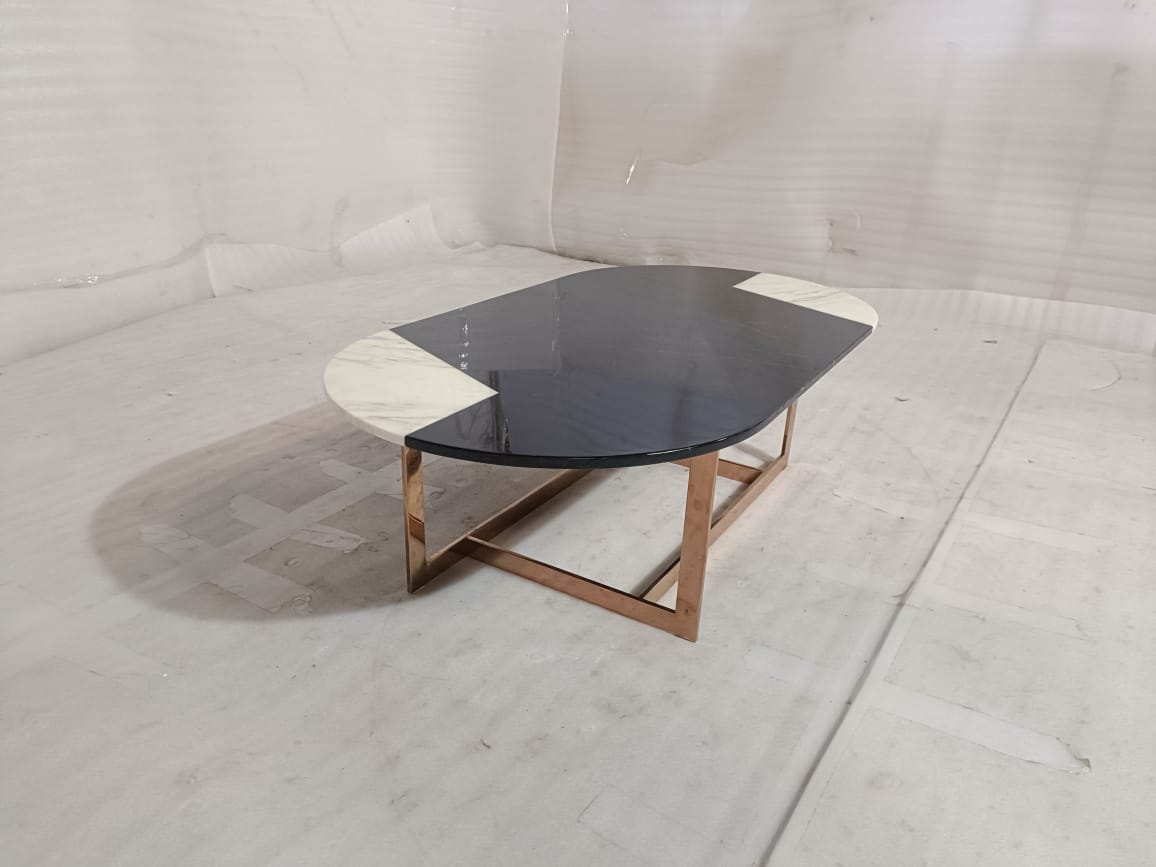 6038 - COFFEE TABLE - BLR WH