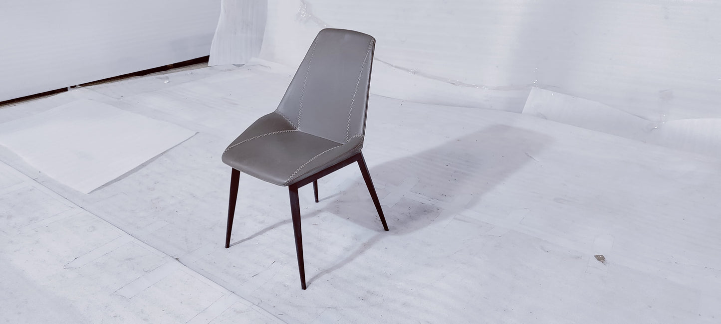 19009(2) - DINING CHAIR - BLR WH