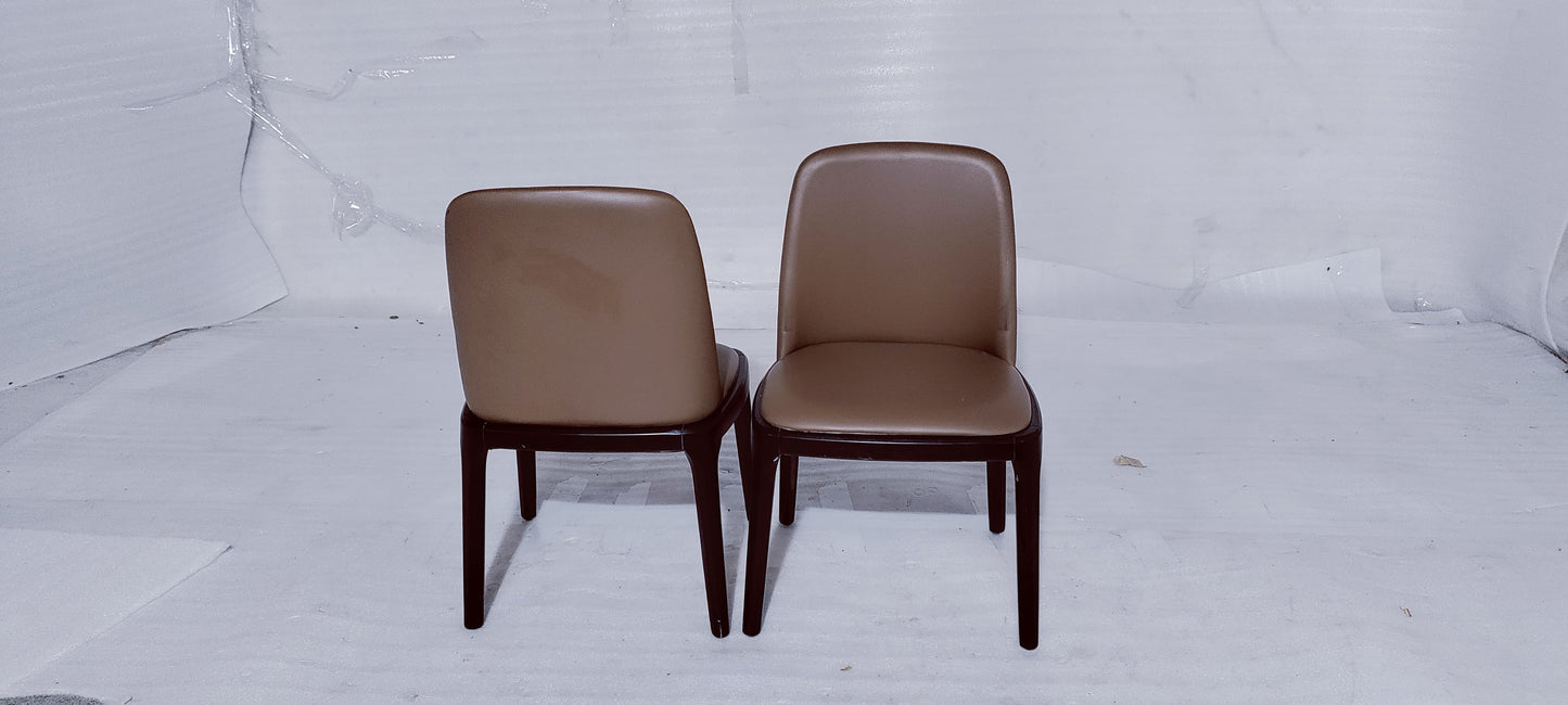 0404(2) - DINING CHAIR - BLR WH