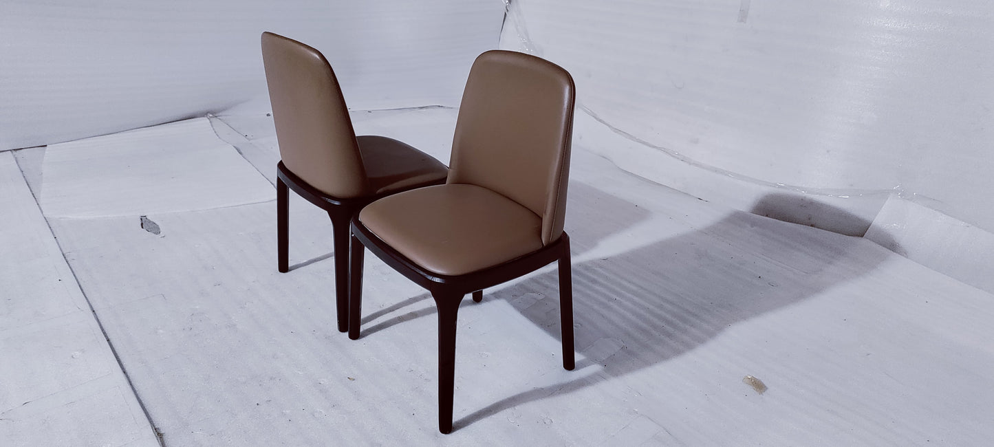 0404(2) - DINING CHAIR - BLR WH