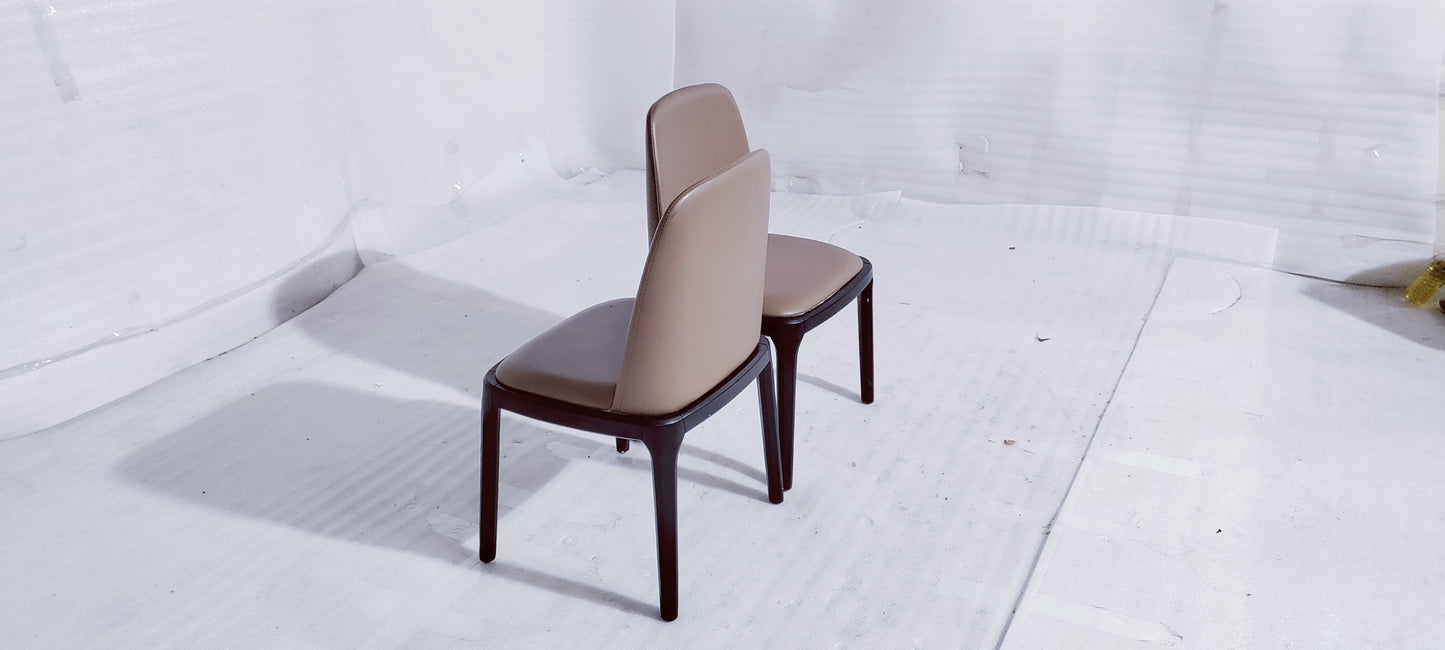 0404(2) - DINING CHAIR - BLR WH