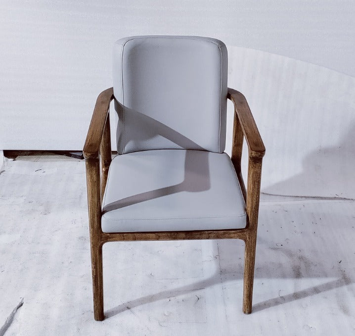 BSP-SAMPLE(1) - DINING CHAIR - BLR WH