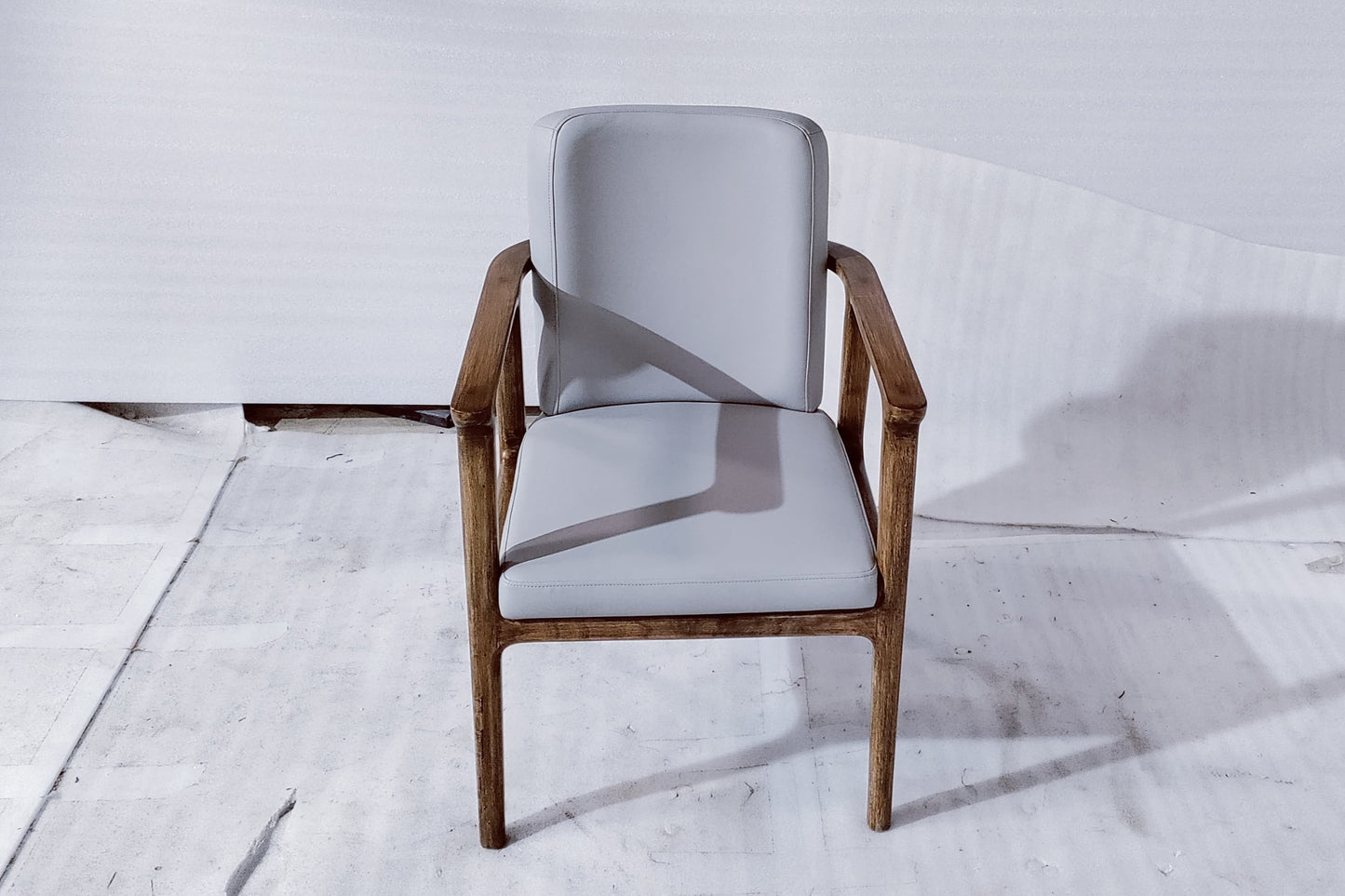 BSP-SAMPLE(1) - DINING CHAIR - BLR WH