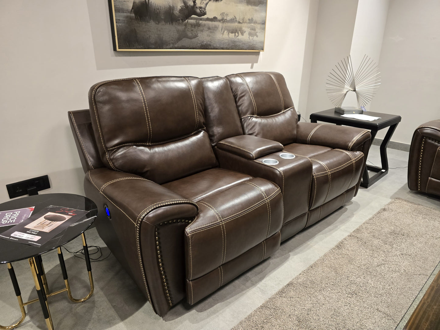 E2878 - 2 SEATER RECLINER(ELECTRIC) - OUTLET