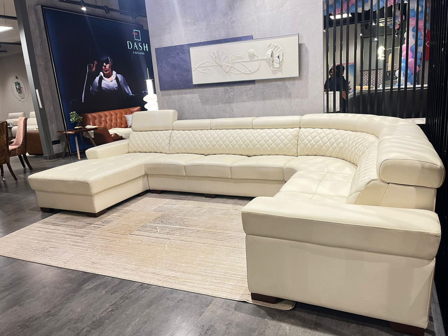 EIFFEL - 6 SEATER+CHAISE - NAR