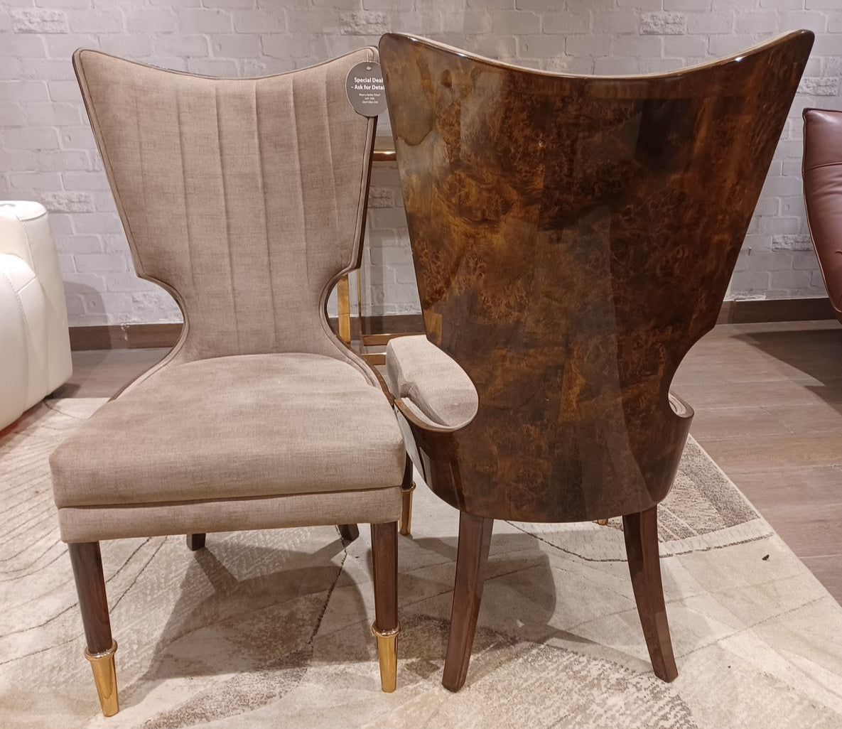 BURL(1) - DINING CHAIR - WFD
