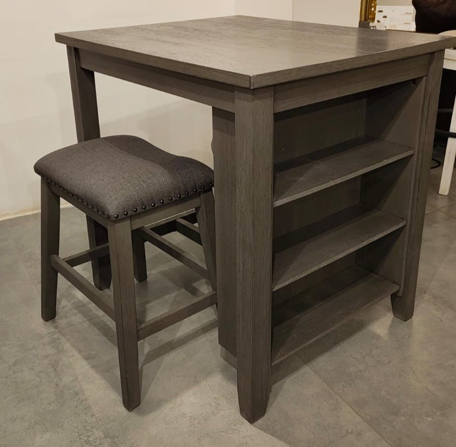 D388-113 - DINING TABLE+STOOLS - WFD