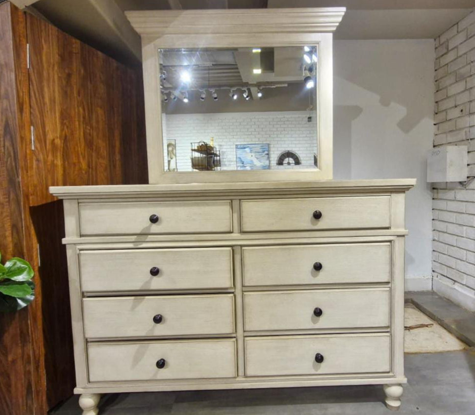 B712-31+36 - DRESSER AND MIRROR - BWDA