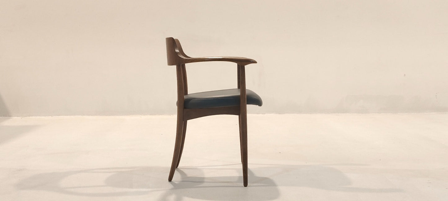17030(2) - DINING CHAIR - BLR WH
