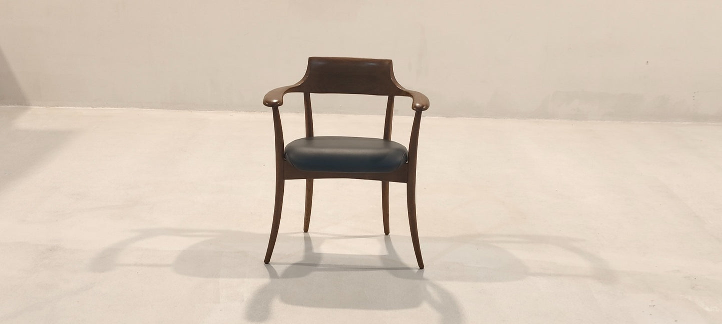 17030(2) - DINING CHAIR - BLR WH