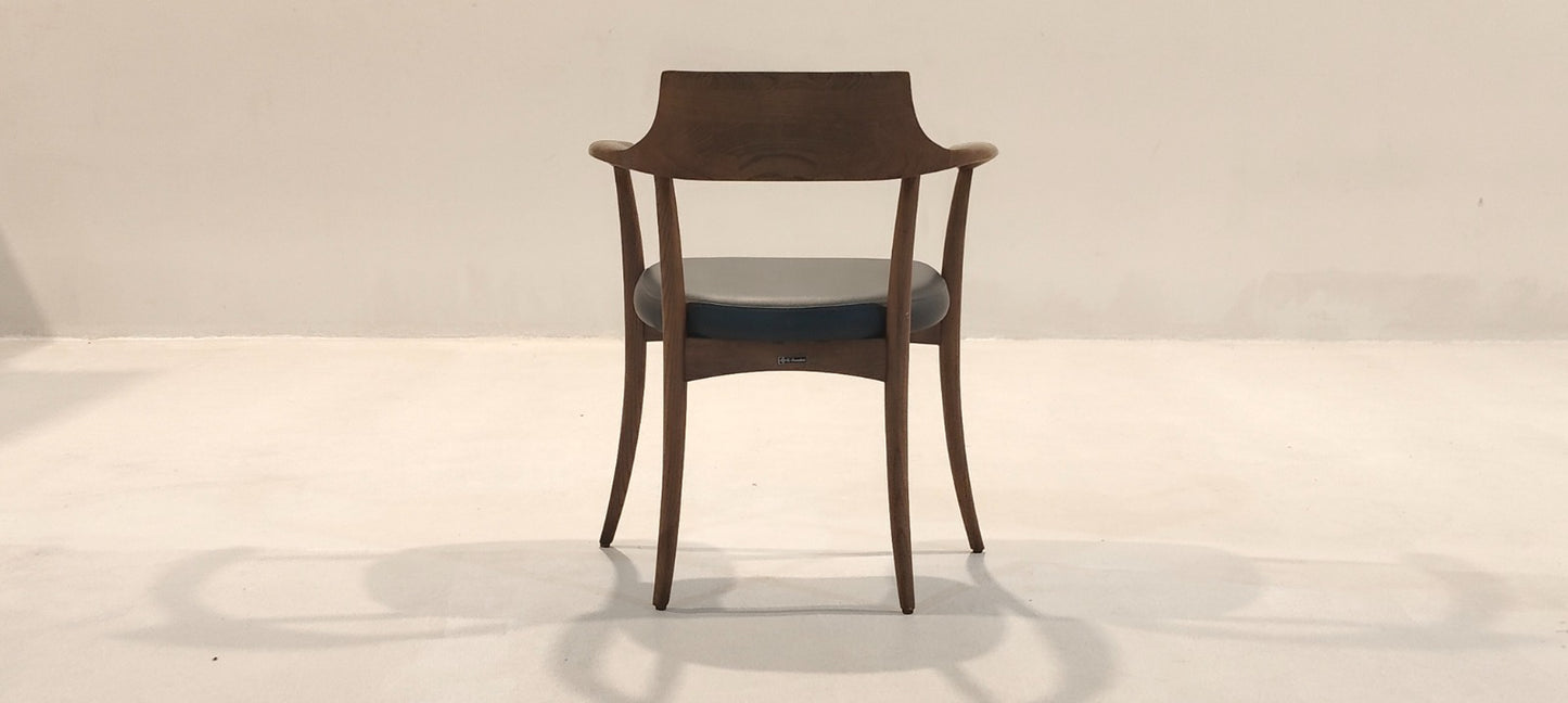 17030(2) - DINING CHAIR - BLR WH
