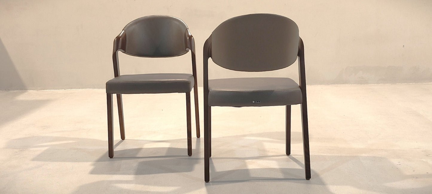 1488(5) - DINING CHAIR - BLR WH