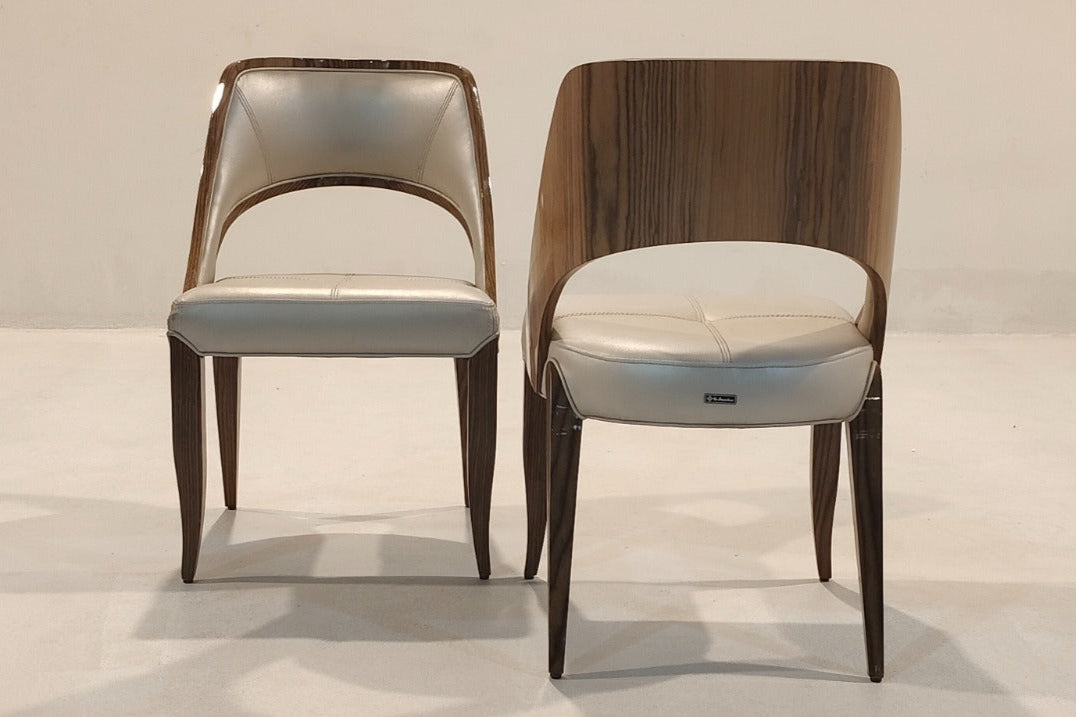 9806(4) - DINING CHAIR - BLR WH