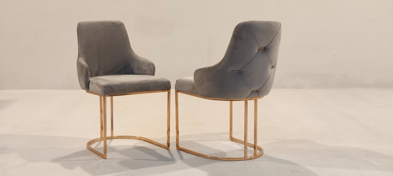 PRADA(8) - DINING CHAIR - BLR WH