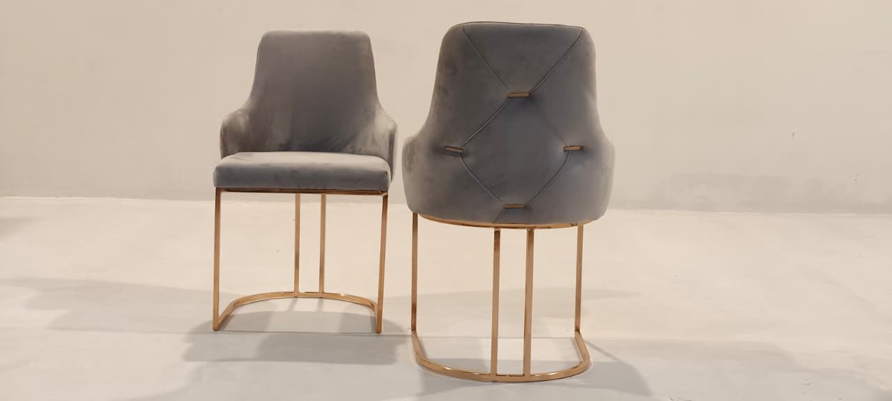 PRADA(8) - DINING CHAIR - BLR WH