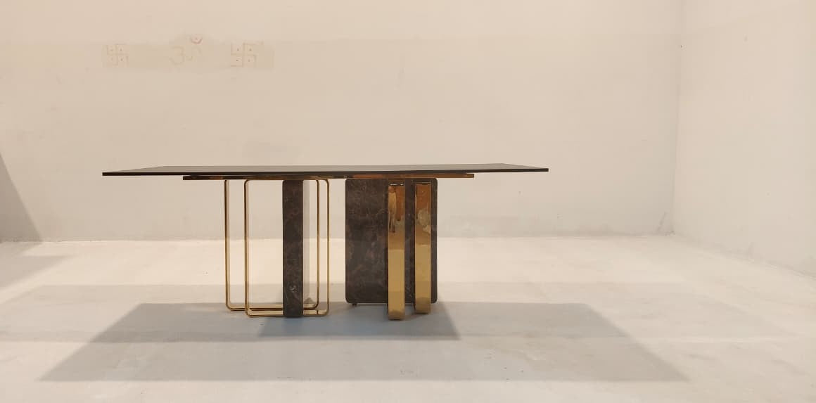 T2002(1) - DINING TABLE - BLR WH