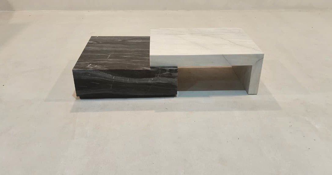 BCJ157+157A(5) - COFFE TABLE - BLR WH