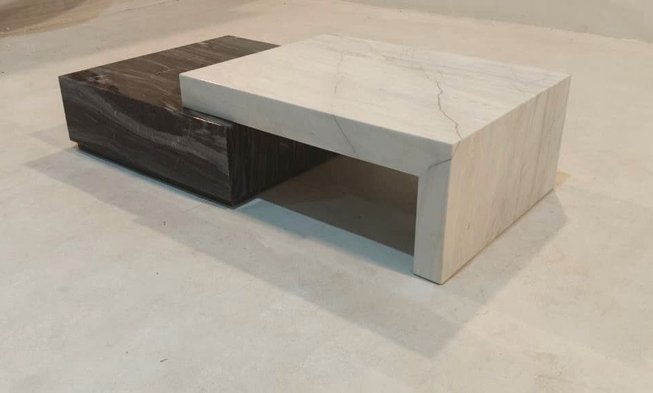 BCJ157+157A(5) - COFFE TABLE - BLR WH