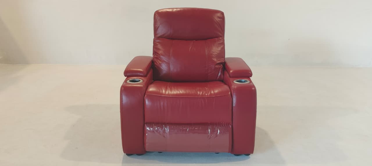 UY111HM(2) - 1 SEATER RECLINER(ELECTRIC) - BLR WH
