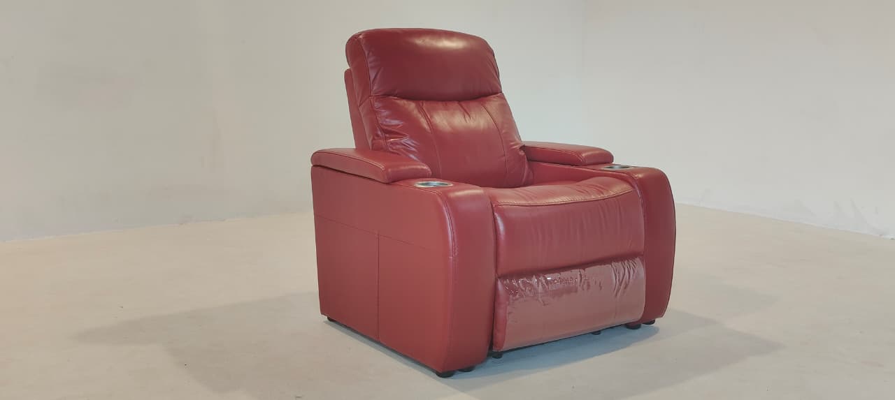 UY111HM(2) - 1 SEATER RECLINER(ELECTRIC) - BLR WH