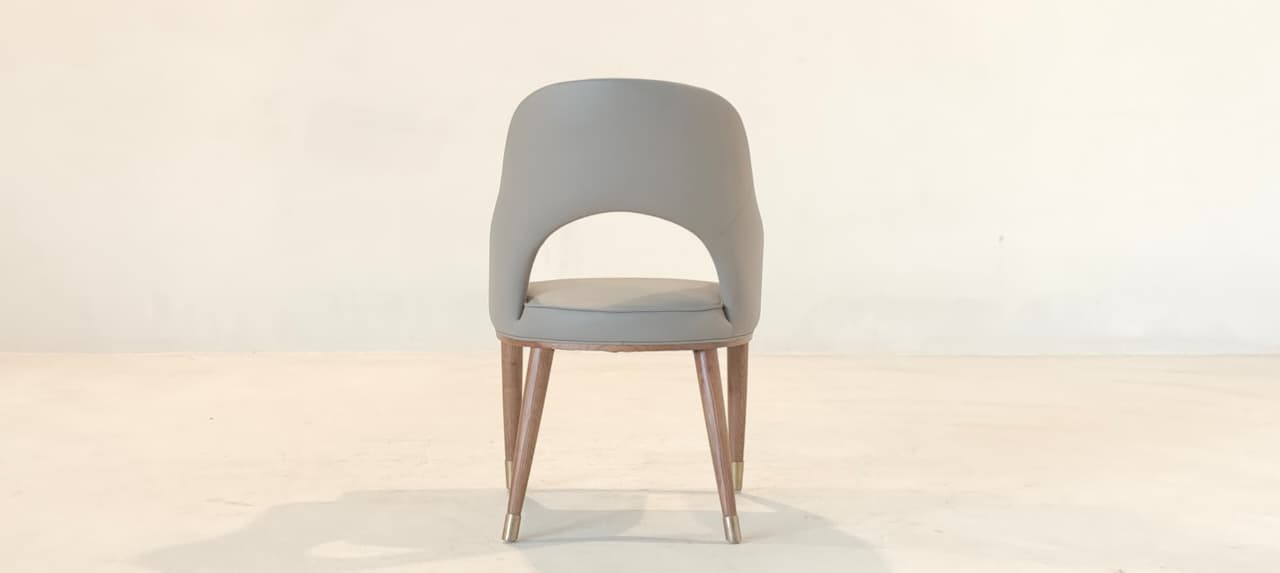 836(3) - DINING CHAIR - BLR WH