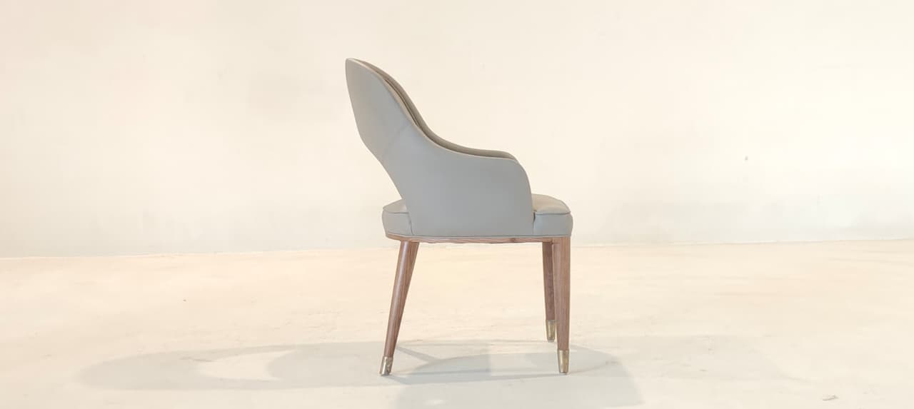836(3) - DINING CHAIR - BLR WH