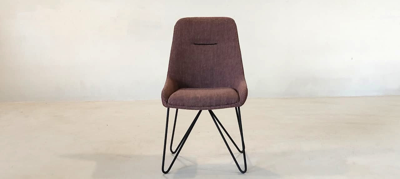 VD6312(8) - DINING CHAIR - BLR WH