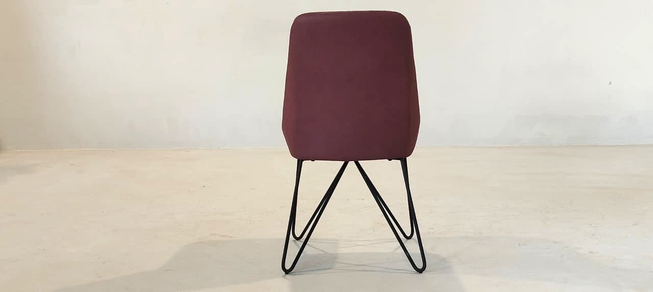 VD6312(8) - DINING CHAIR - BLR WH