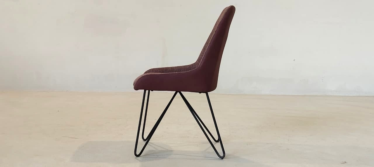 VD6312(8) - DINING CHAIR - BLR WH