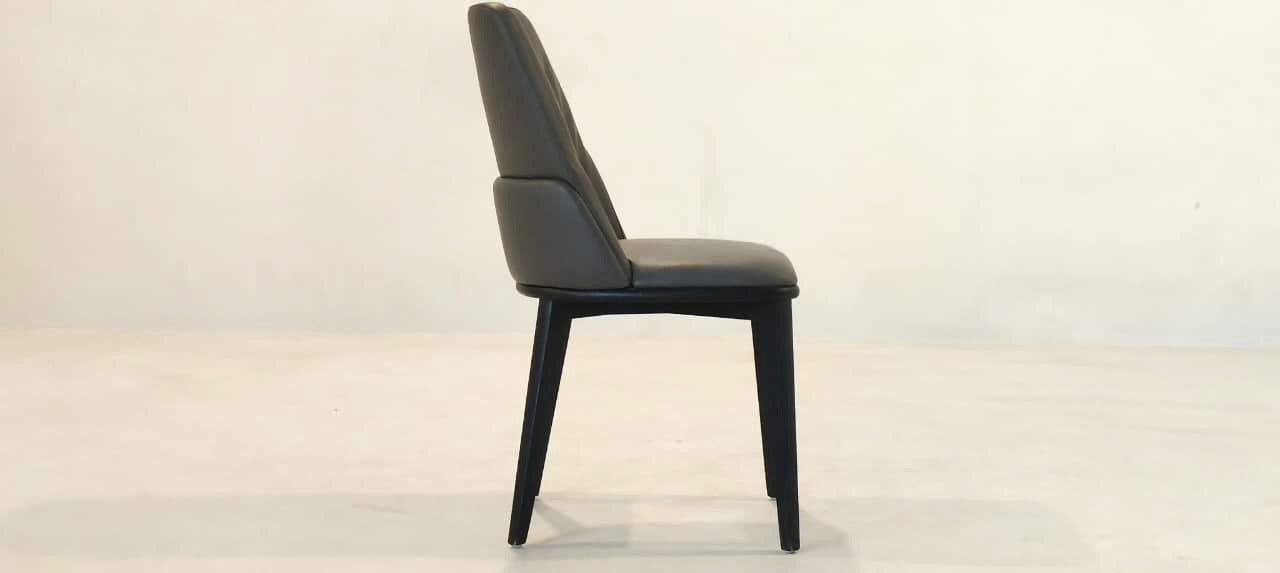 9801(4) - DINING CHAIR - BLR WH