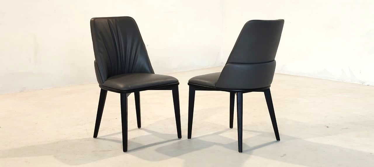 9801(4) - DINING CHAIR - BLR WH