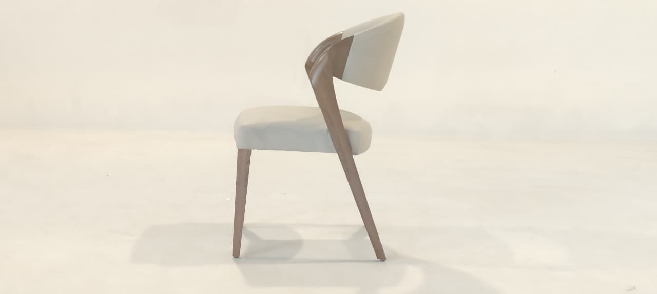 QF023 - DINING CHAIR - BLR WH