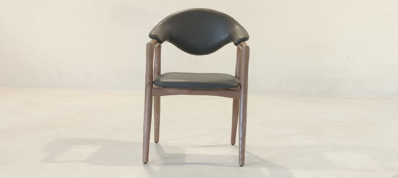 C043(3) - DINING CHAIR - BLR WH