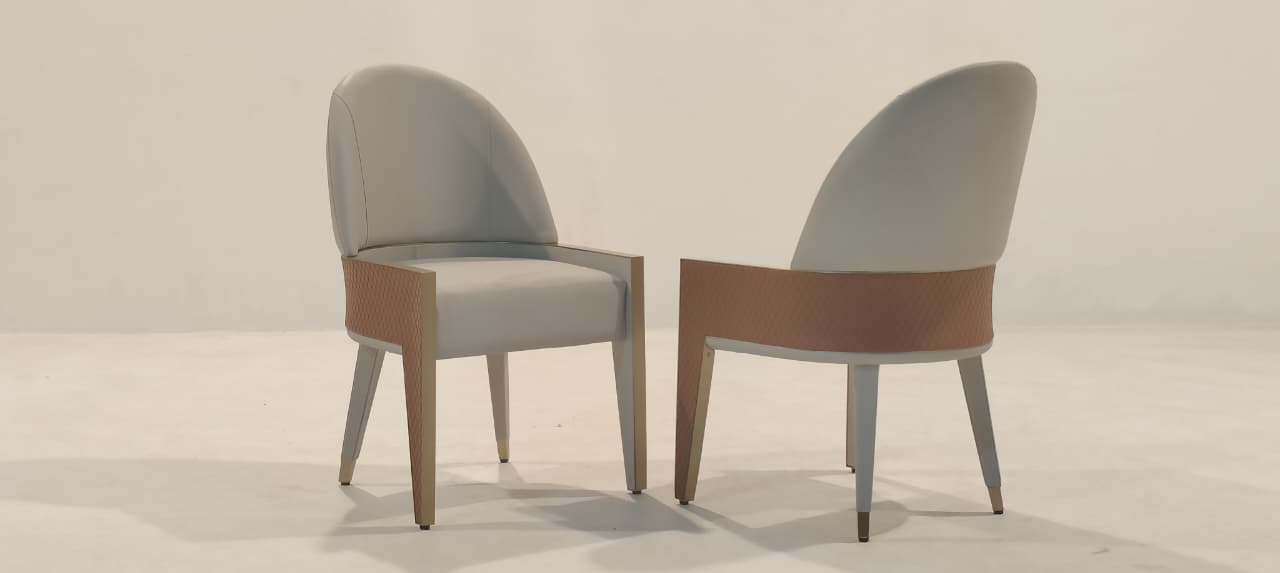 DSB-002(4) - DINING CHAIR - BLR WH