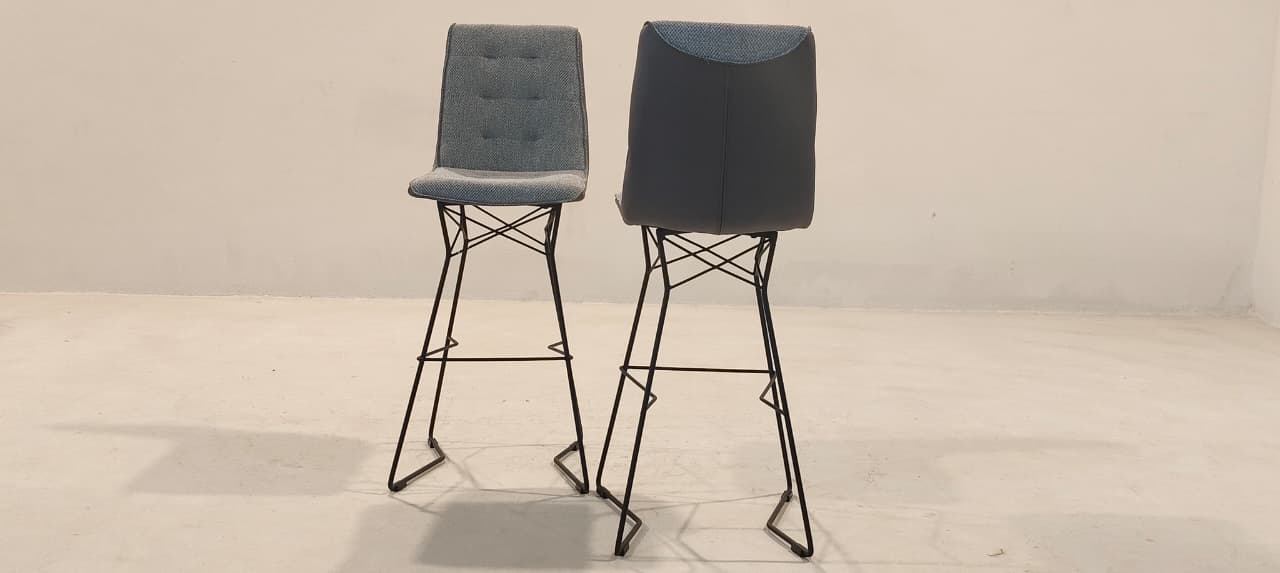 VD9945-B(30) - BAR CHAIR - BLR WH