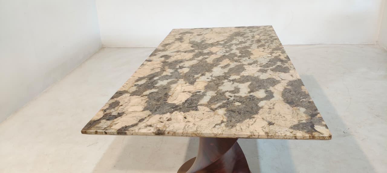 TWISTER(1) - DINING TABLE - BLR WH (S55170 - 18-03-2026 - WASIM BWD - BWDD)