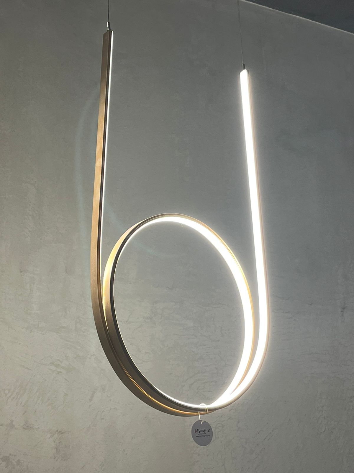 CIRCULAR LINEAR LED PENDANT(2) - CHANDELIER - HYD DASH(BESPOKE)