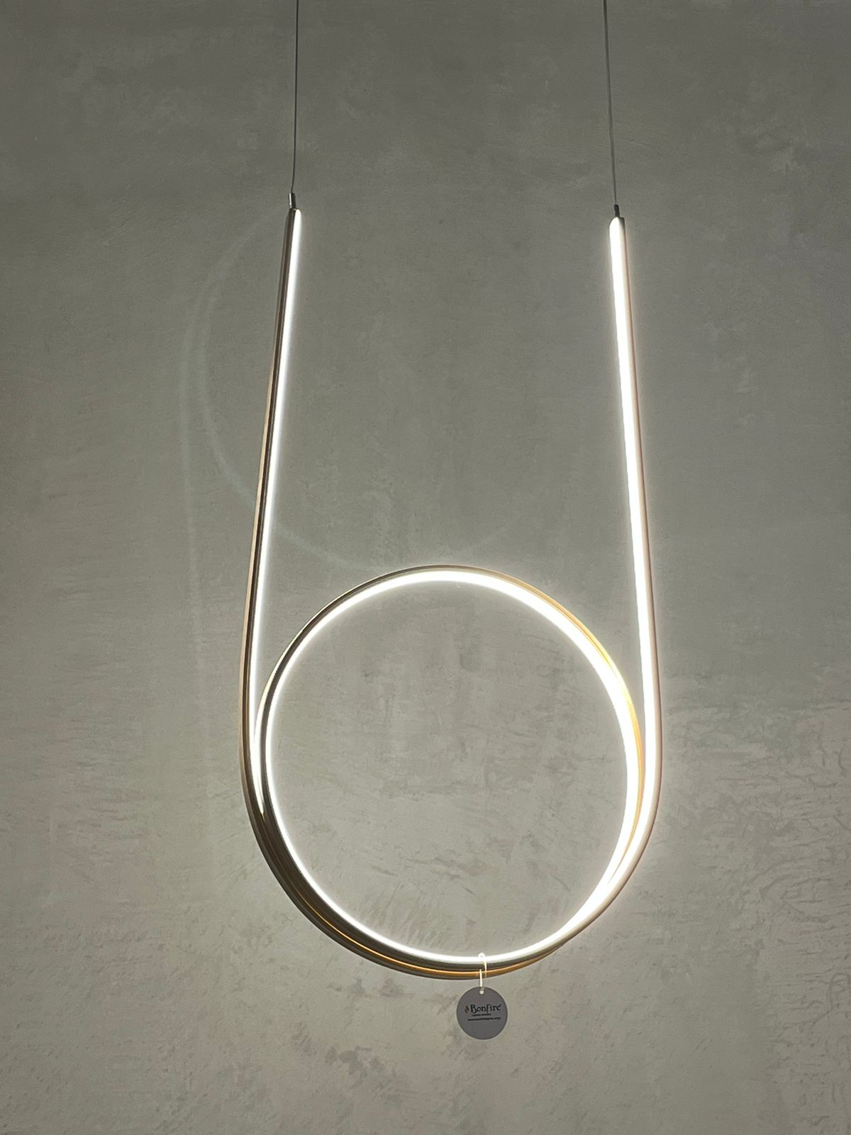 CIRCULAR LINEAR LED PENDANT(2) - CHANDELIER - HYD DASH(BESPOKE)
