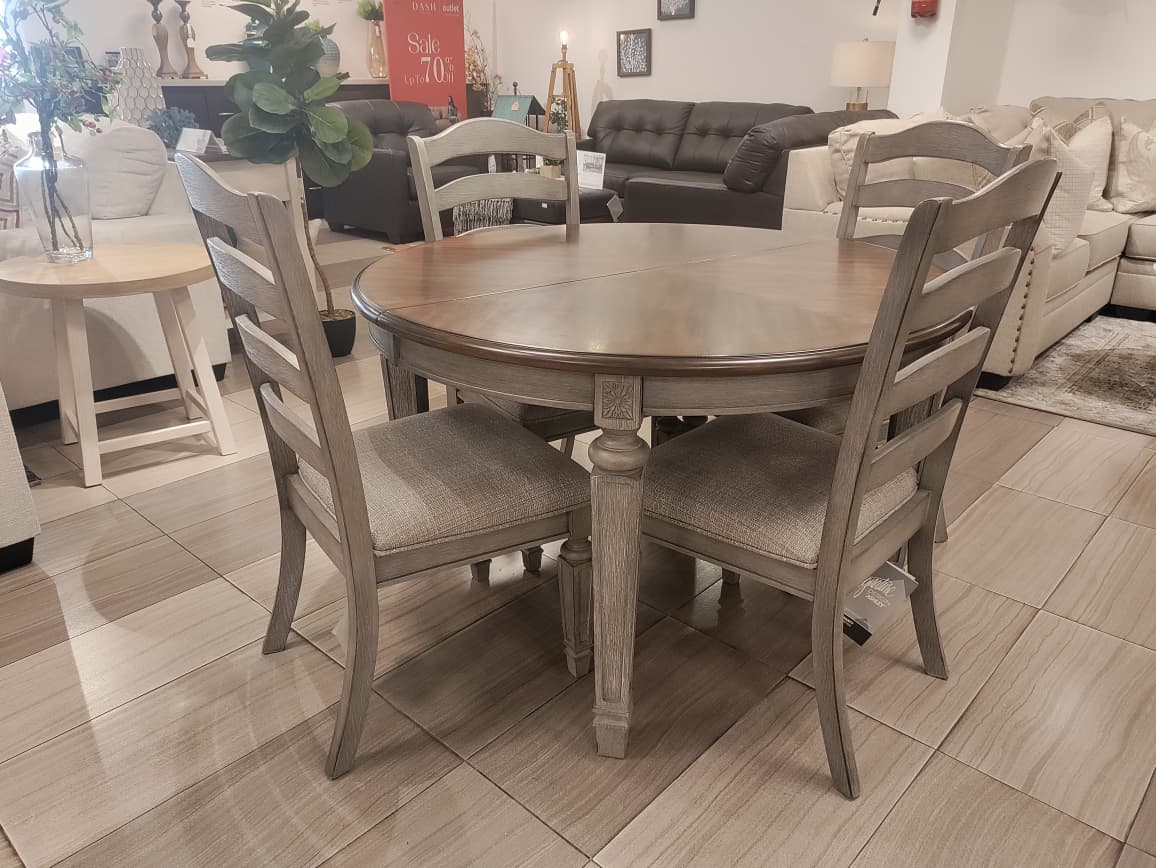 D751-35+01(6) - DINING SET - BSK