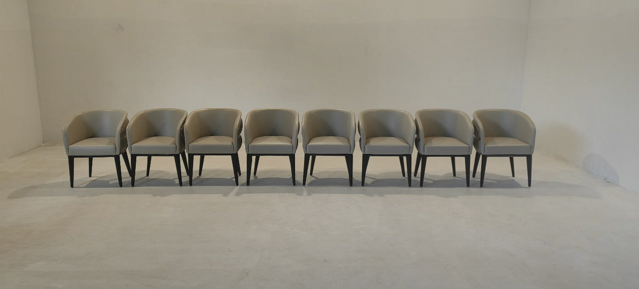 FLUTING-DC(8) - DINING CHAIR - OUTLET