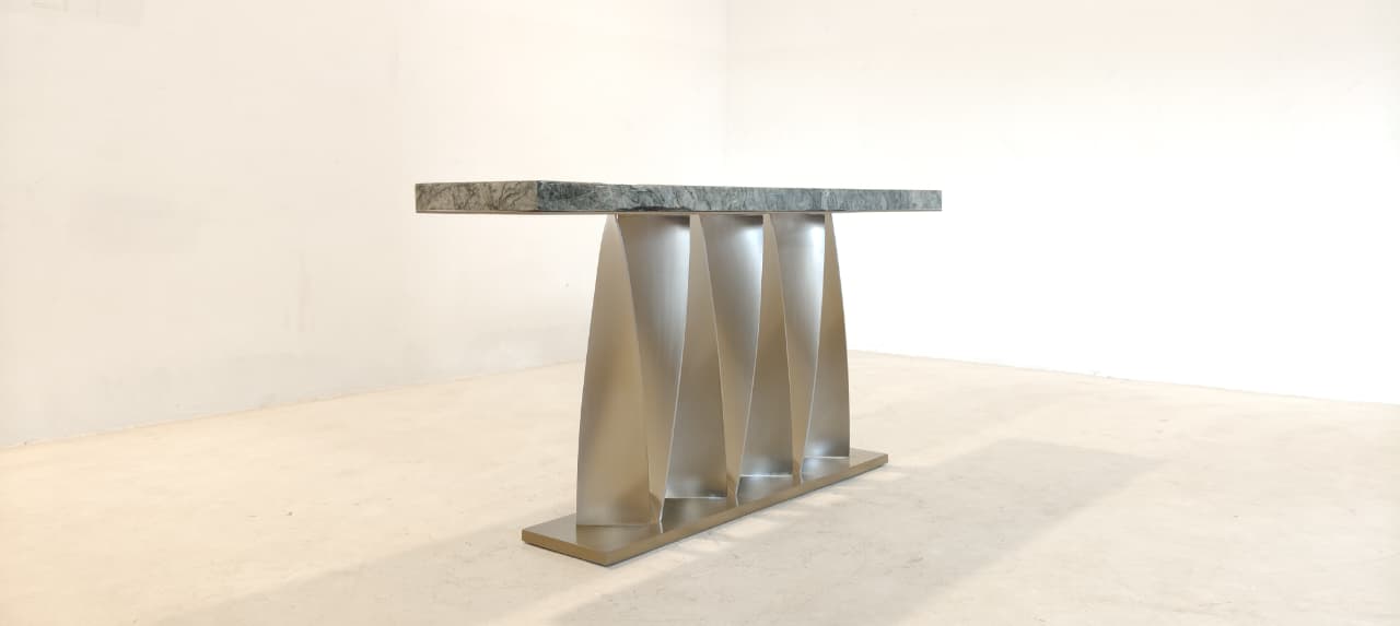 BRASSMATT-101 - CONSOLE - BLR WH BESPOKE